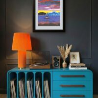 Sunset Cruise Paper Reproduction