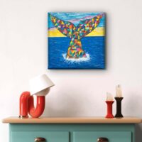 Crazy Fluke Canvas Reproduction