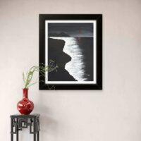 Red Moon Rising Paper Reproduction